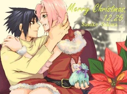 haruno sakura and uchiha sasuke (naruto and 1 more)