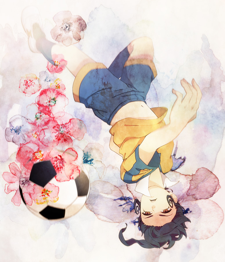 tsurugi kyousuke (inazuma eleven and 1 more) drawn by konika
