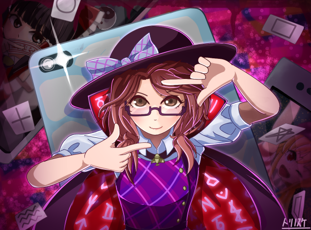 hakurei reimu, clownpiece, and usami sumireko (touhou and 1 more) drawn by torinosukei