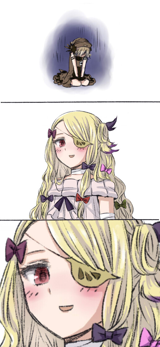 shadowgale and pfle (mahou shoujo ikusei keikaku) drawn by sister_nanashi