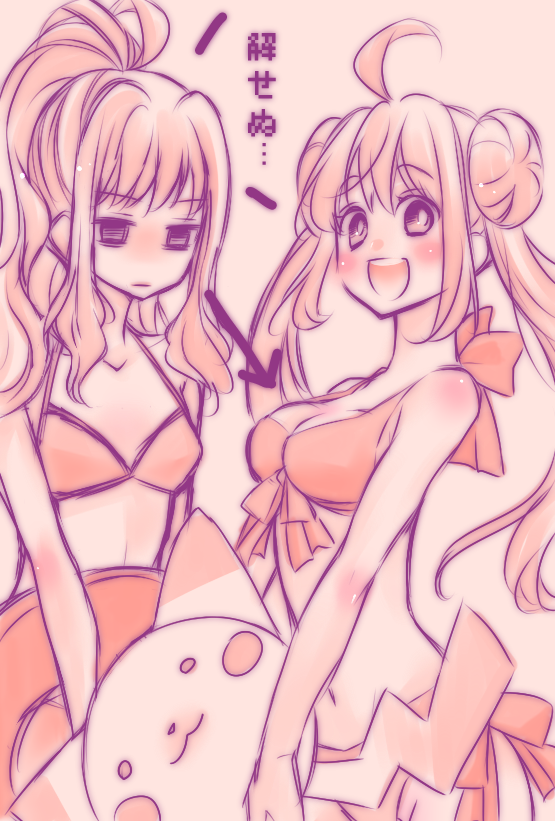 pikachu, rosa, and hilda (pokemon and 2 more) drawn by mikicocha