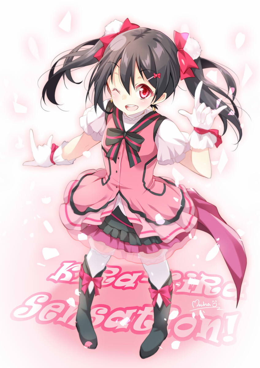 yazawa nico (love live! and 1 more) drawn by mocha_(naturefour)