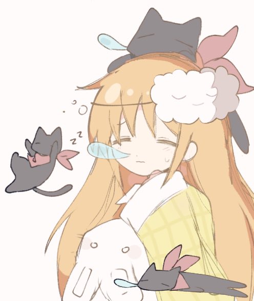 professor shinonome and sakamoto (nichijou) drawn by myajou9