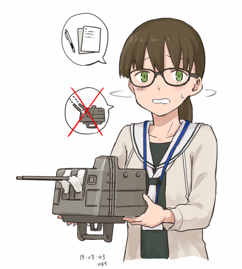 c2-chan (kantai collection and 1 more) drawn by kawashina_(momen_silicon)
