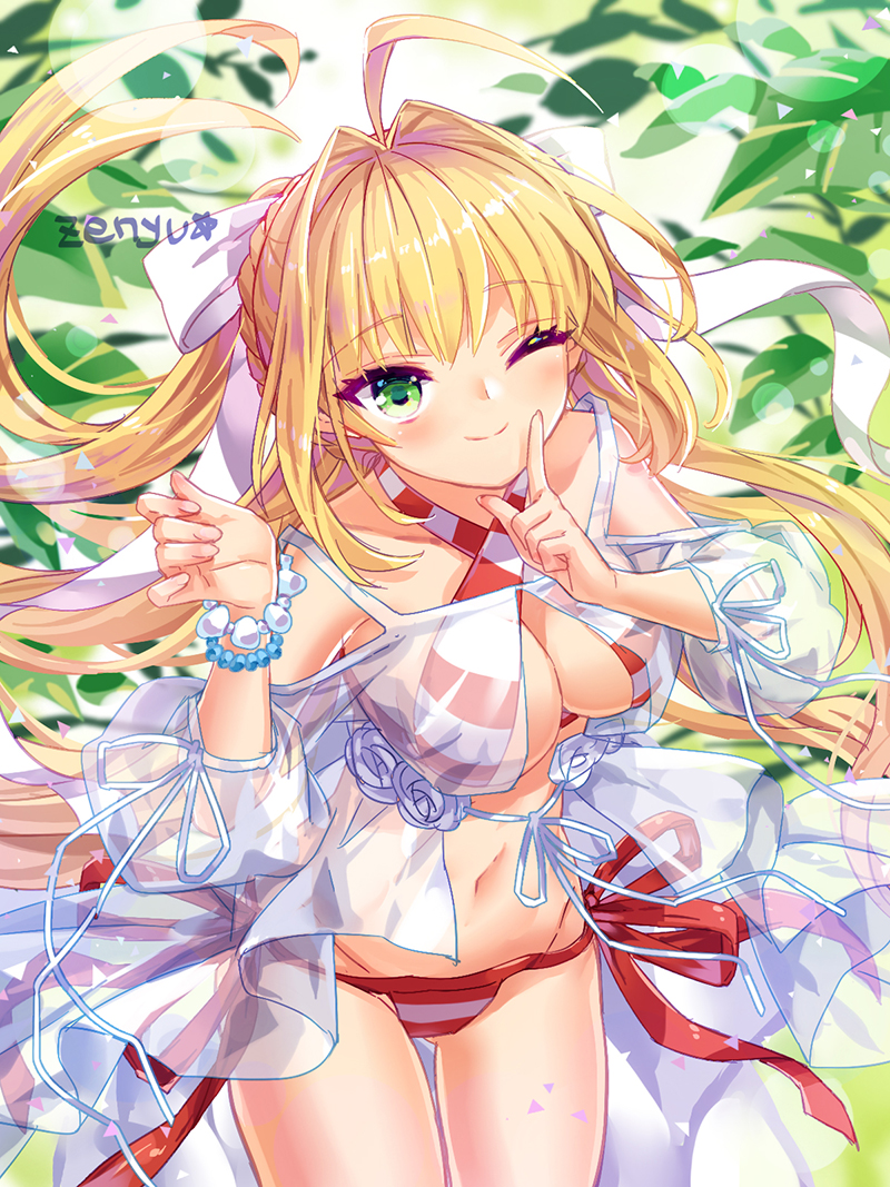 nero claudius (fate and 1 more) drawn by zenyu
