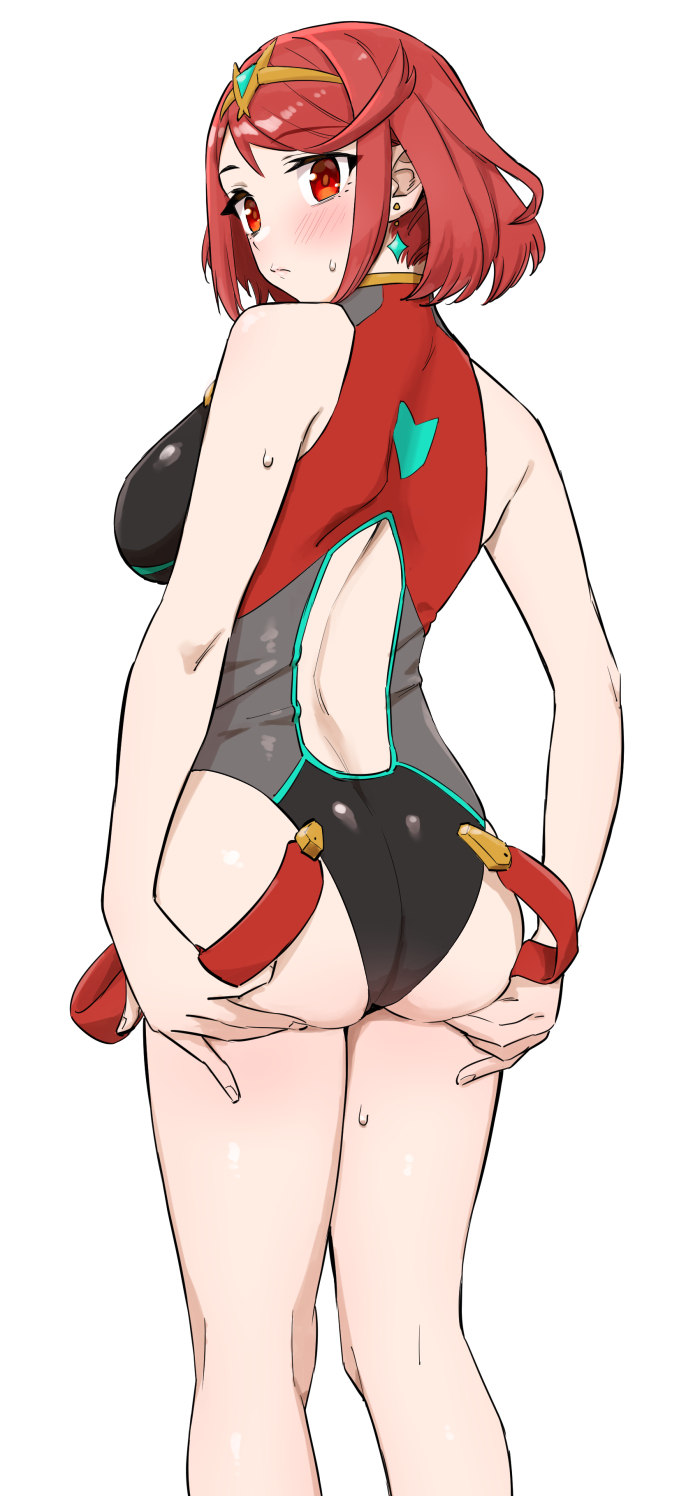 pyra (xenoblade chronicles and 1 more) drawn by takuji_yuusaku