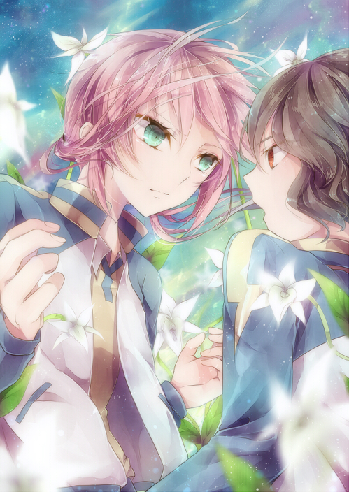 kirino ranmaru and shindou takuto (inazuma eleven and 1 more) drawn by shain_roki