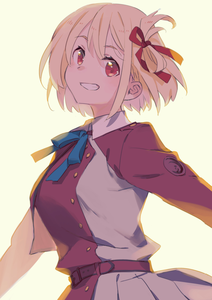 nishikigi chisato (lycoris recoil) drawn by tobi_(daidaikukan)