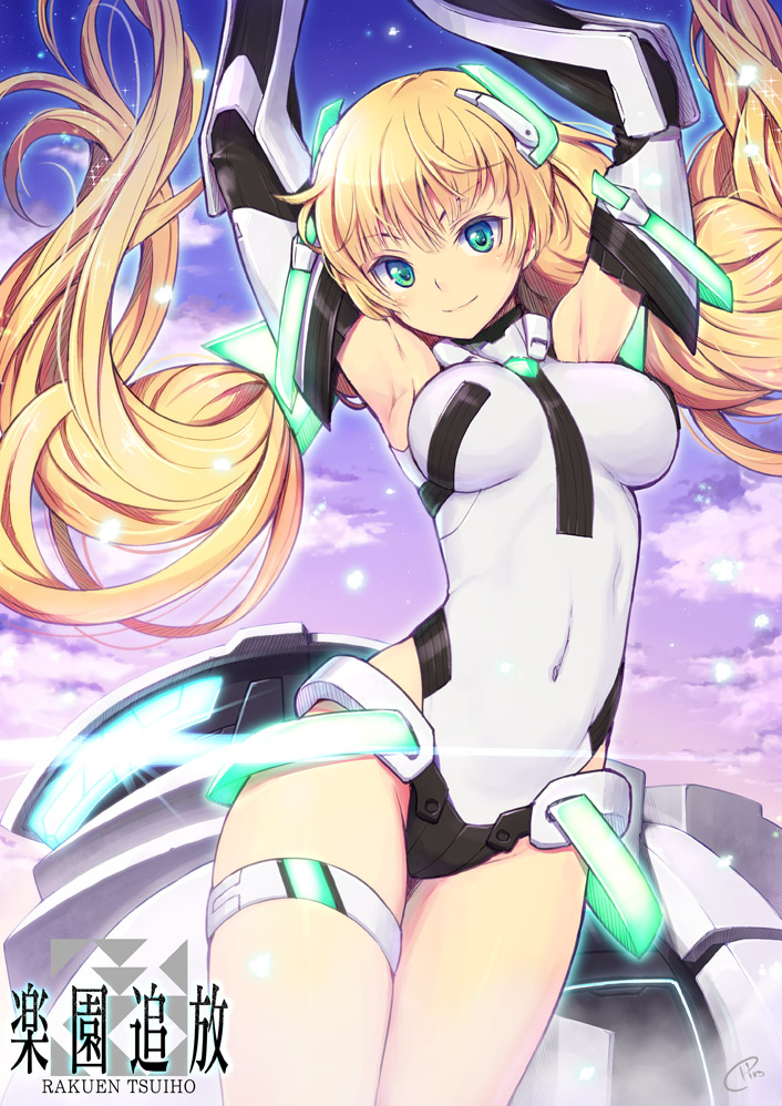 angela balzac and arhan (rakuen tsuihou) drawn by piro_(orip)