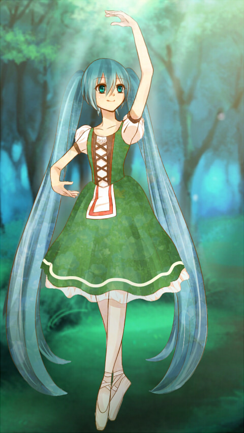 hatsune miku (vocaloid and 1 more) drawn by gere_(gere2500)