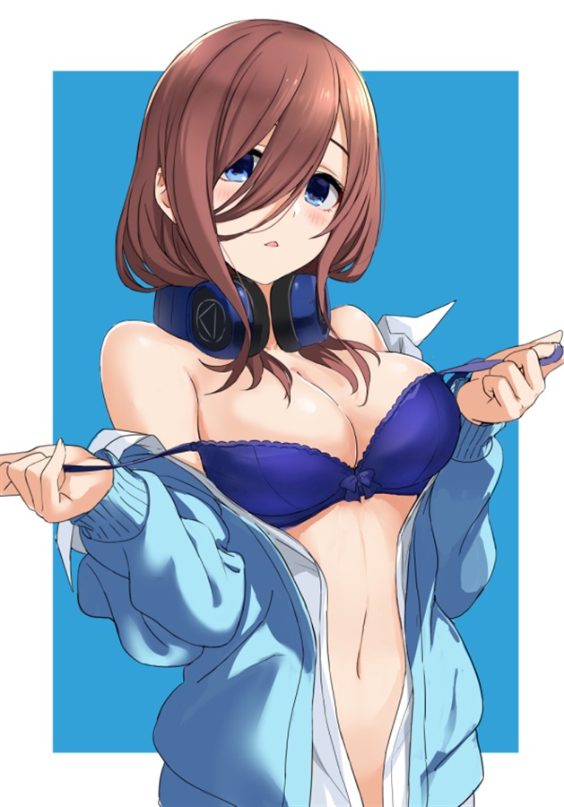 nakano miku (go-toubun no hanayome) drawn by mirai_denki