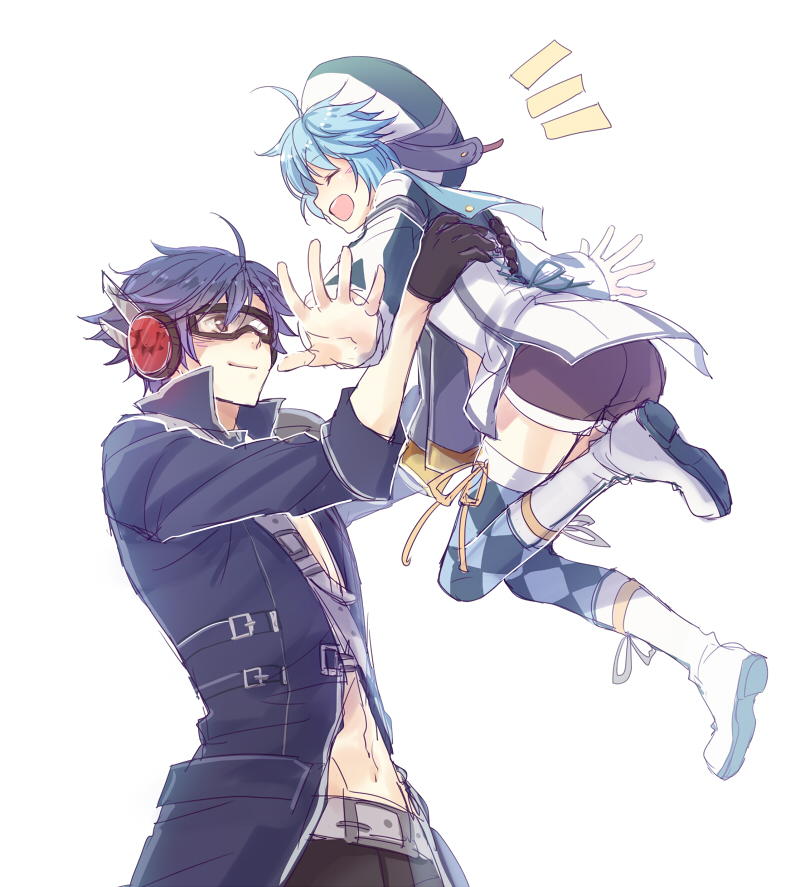 rean schwarzer and millium orion (eiyuu densetsu and 2 more) drawn by achan_(blue_semi)