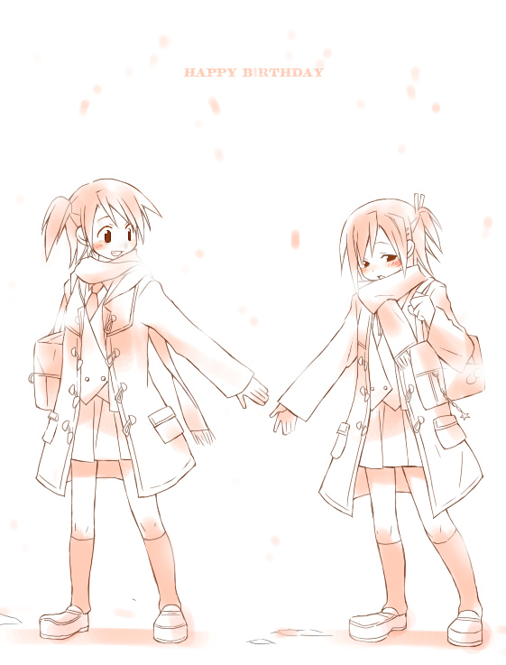 sasaki makie and akashi yuuna (mahou sensei negima!) drawn by sakugo
