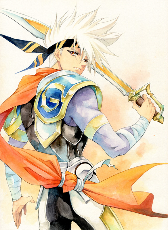 landius (langrisser and 1 more) drawn by agahari
