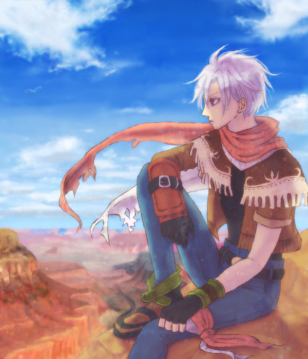 jet enduro (wild arms and 1 more) drawn by kaya_(quickdrop)