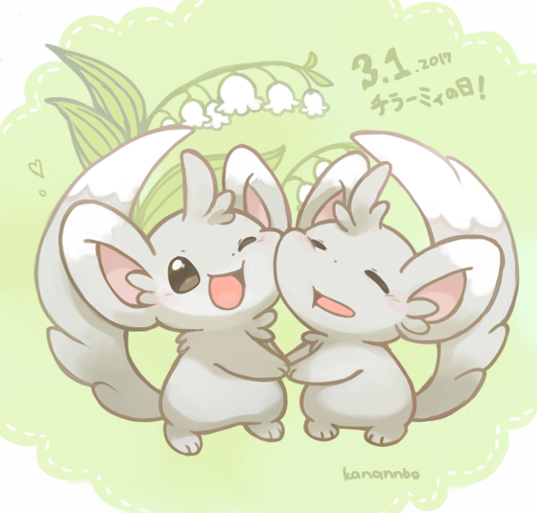 minccino (pokemon) drawn by konanbo