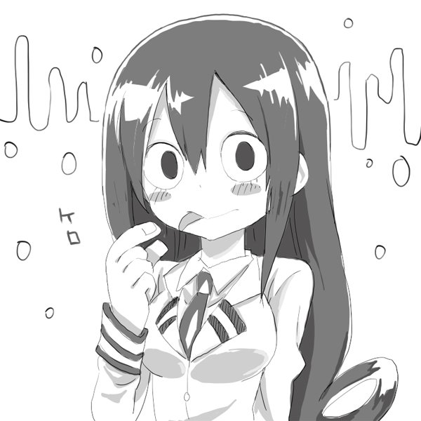 asui tsuyu (boku no hero academia) drawn by sankakuhead