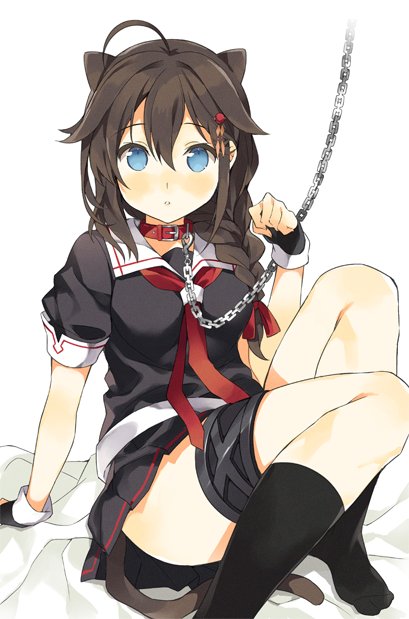 shigure and shigure kai ni (kantai collection) drawn by shimeji_(4_me_ji)