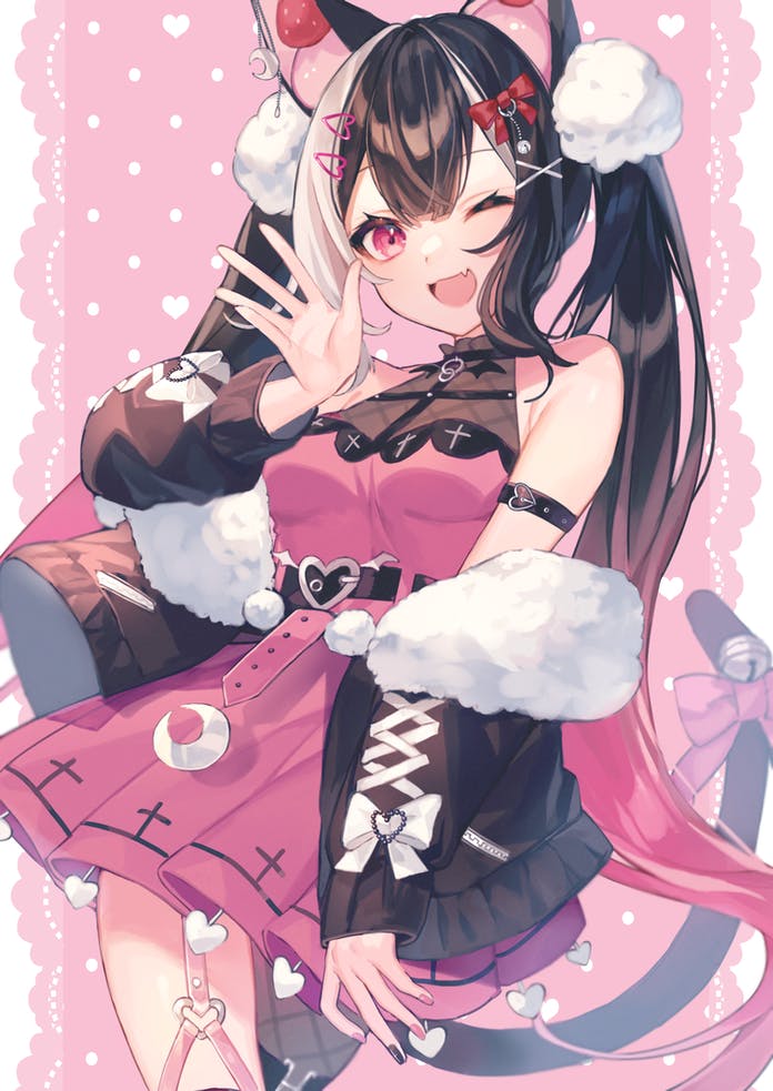 qiu yue (indie virtual youtuber) drawn by shinotarou_(nagunaguex)