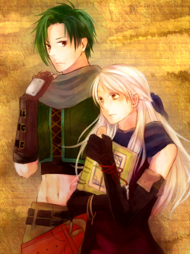 micaiah and sothe (fire emblem and 1 more) drawn by sa_ato