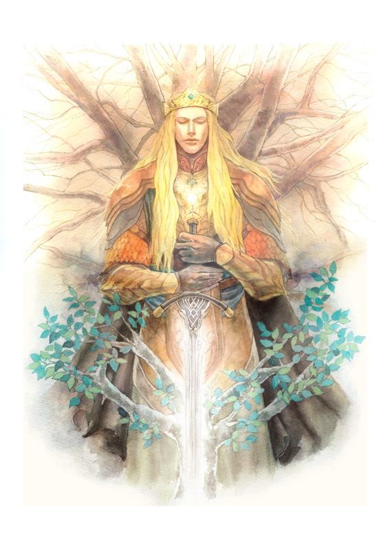 dior (tolkien's legendarium and 1 more) drawn by lomacchi