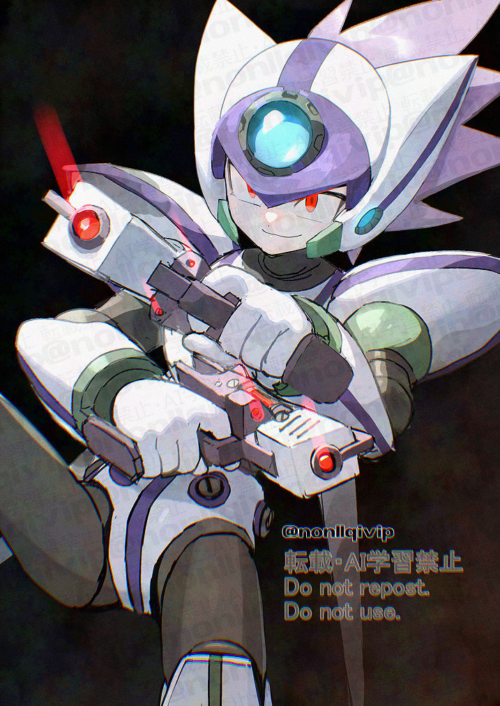 axl (mega man and 1 more) drawn by yamanashi_taiki