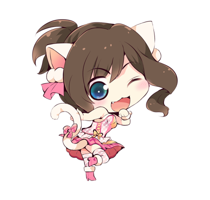 maekawa miku (idolmaster and 1 more) drawn by usoneko