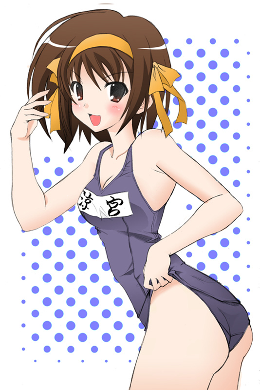 suzumiya haruhi (suzumiya haruhi no yuuutsu) drawn by ruton-niki