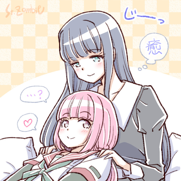 tamaki iroha and nanami yachiyo (mahou shoujo madoka magica and 1 more) drawn by studiozombie