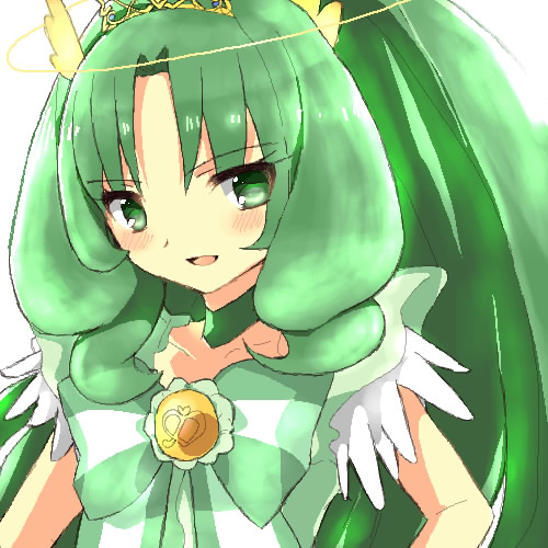 midorikawa nao and cure march (precure and 1 more) drawn by usame