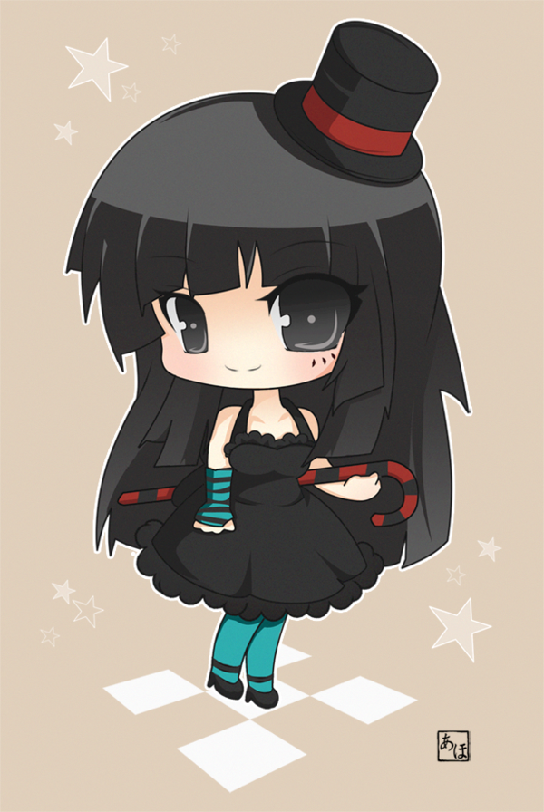 akiyama mio (k-on!) drawn by hyunit_(aho-art)