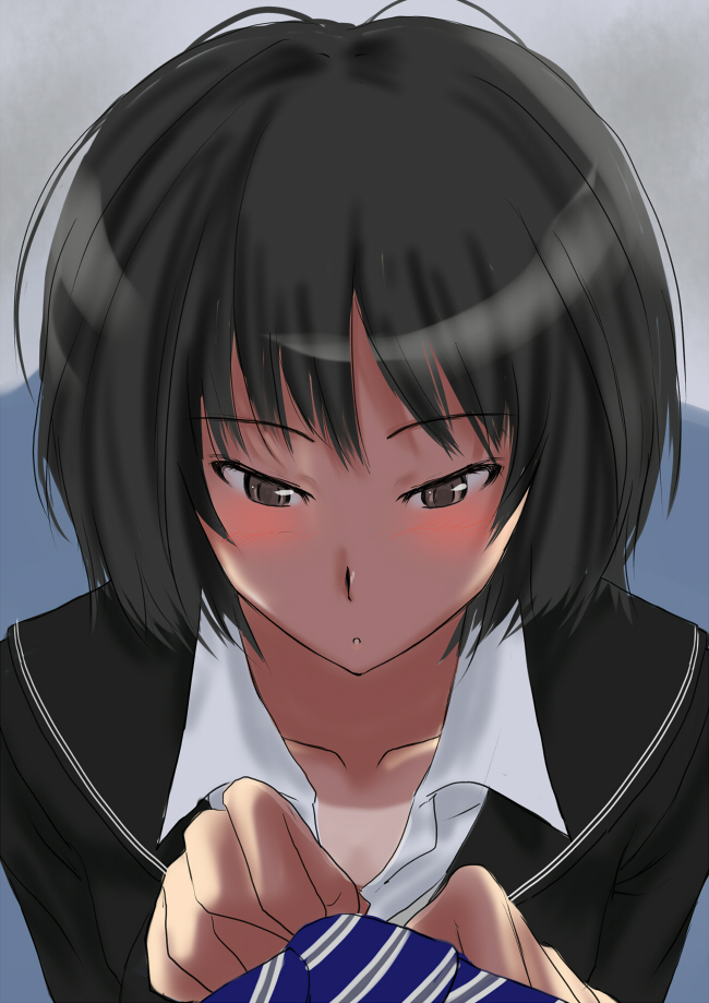 nanasaki ai (amagami) drawn by murasaki_iro