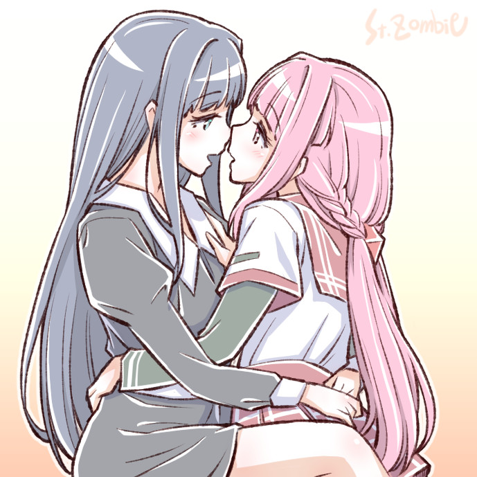 tamaki iroha and nanami yachiyo (mahou shoujo madoka magica and 1 more) drawn by studiozombie