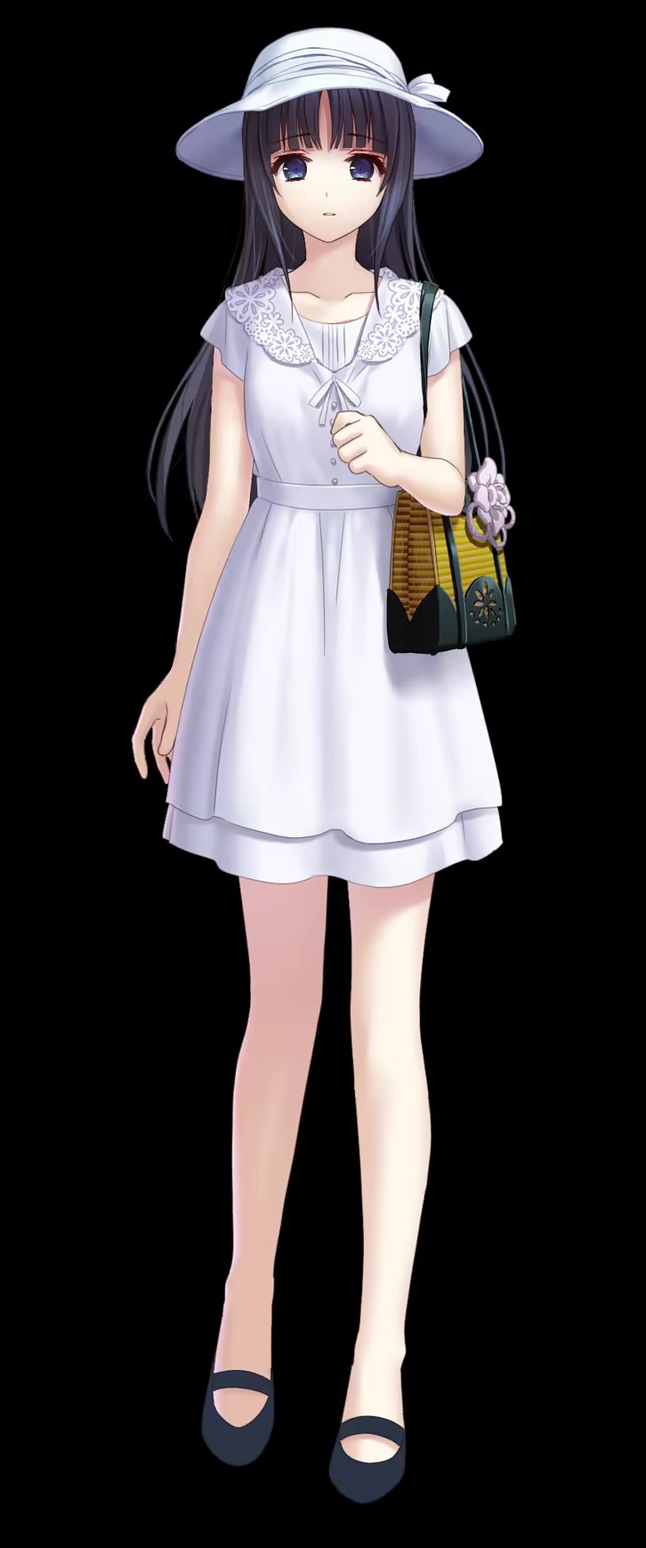 minahara yuki (ouma ga toki: tasogare ni kemuru shoujo) drawn by tsuyuta_kome