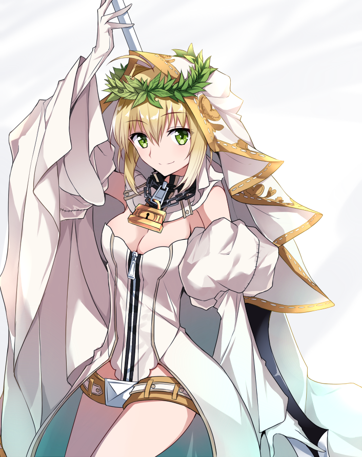 nero claudius (fate and 2 more) drawn by tsuezu