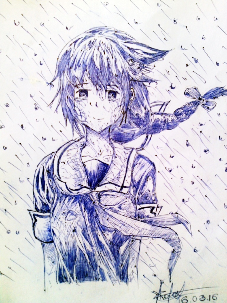 shigure and shigure kai ni (kantai collection) drawn by demoncutter
