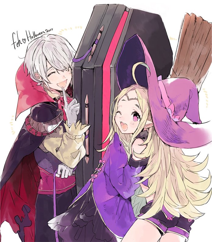 henry and nowi (fire emblem and 2 more) drawn by nana_tetra