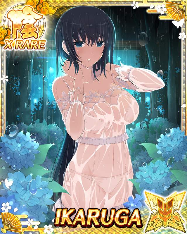 ikaruga (senran kagura and 1 more) drawn by yaegashi_nan