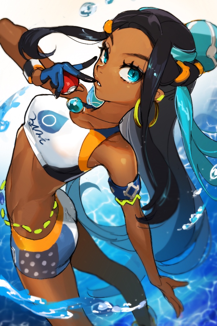 nessa (pokemon and 1 more) drawn by nima_(niru54)