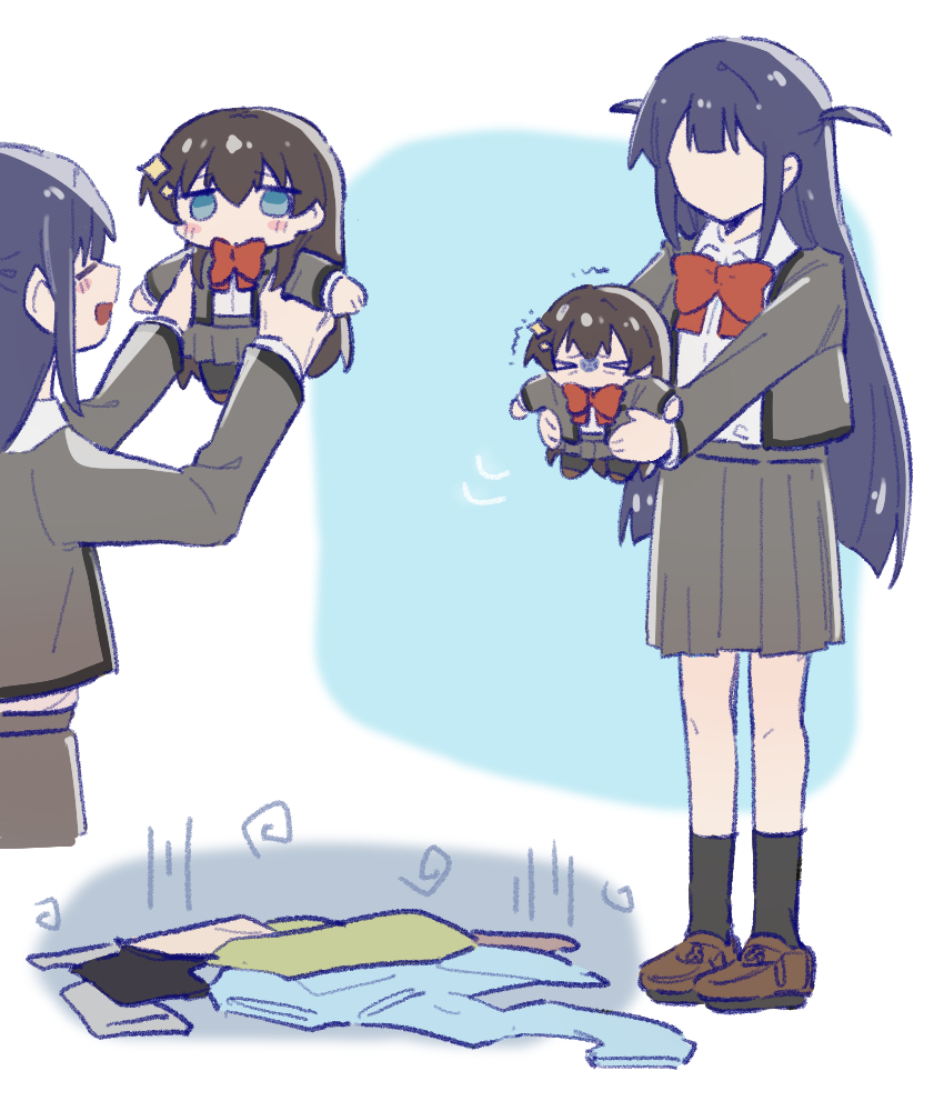 tsuyuzaki mahiru and kagura hikari (shoujo kageki revue starlight) drawn by rei931218