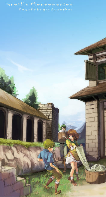 mist, oscar, and rolf (fire emblem and 1 more)