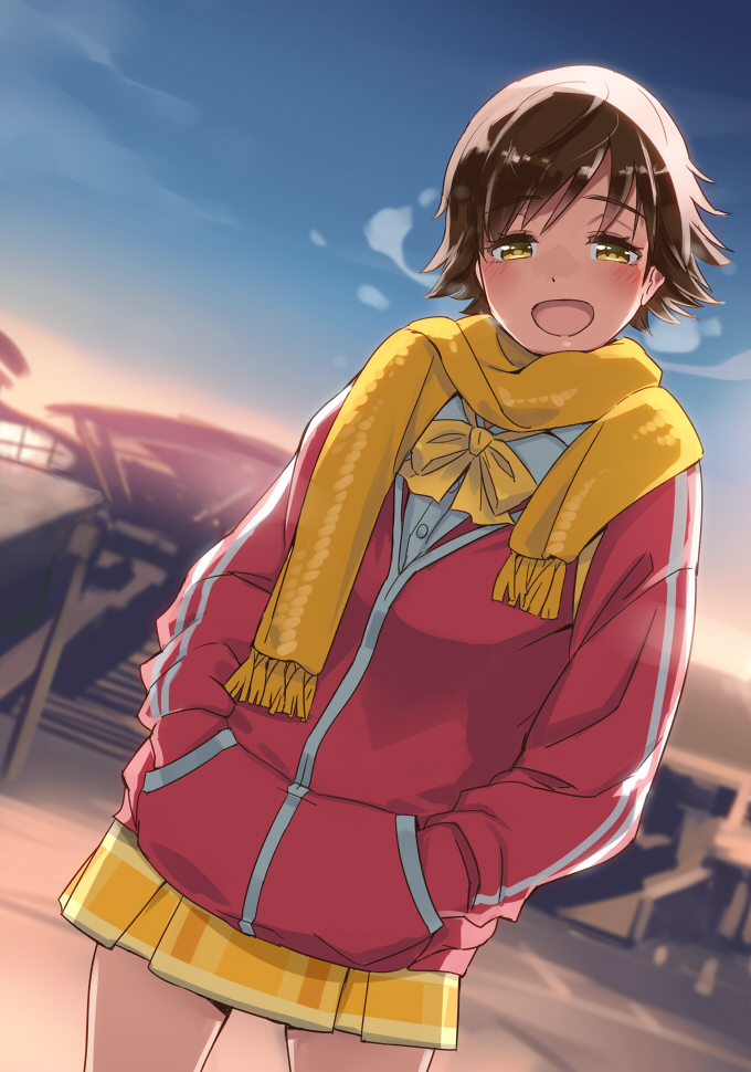 honda mio (idolmaster and 1 more) drawn by kawaty