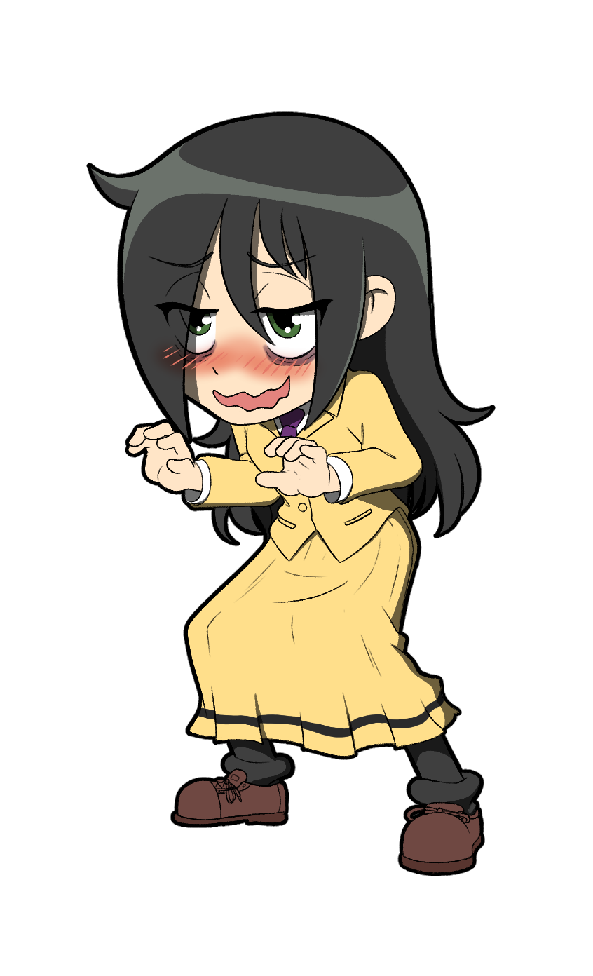 kuroki tomoko (watashi ga motenai no wa dou kangaetemo omaera ga warui!) drawn by death_by_lolis