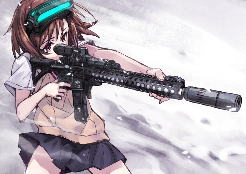 misaka imouto (toaru majutsu no index and 1 more) drawn by matsuryuu