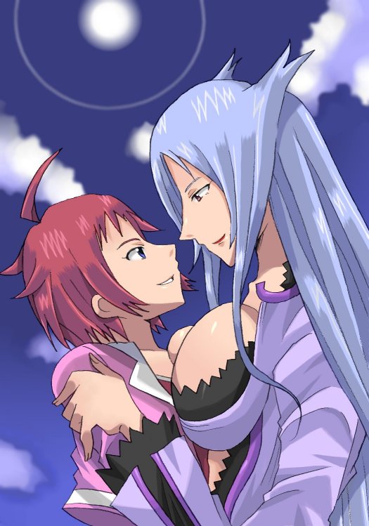 machina and souya akira (dragonaut) drawn by guriko_azurael