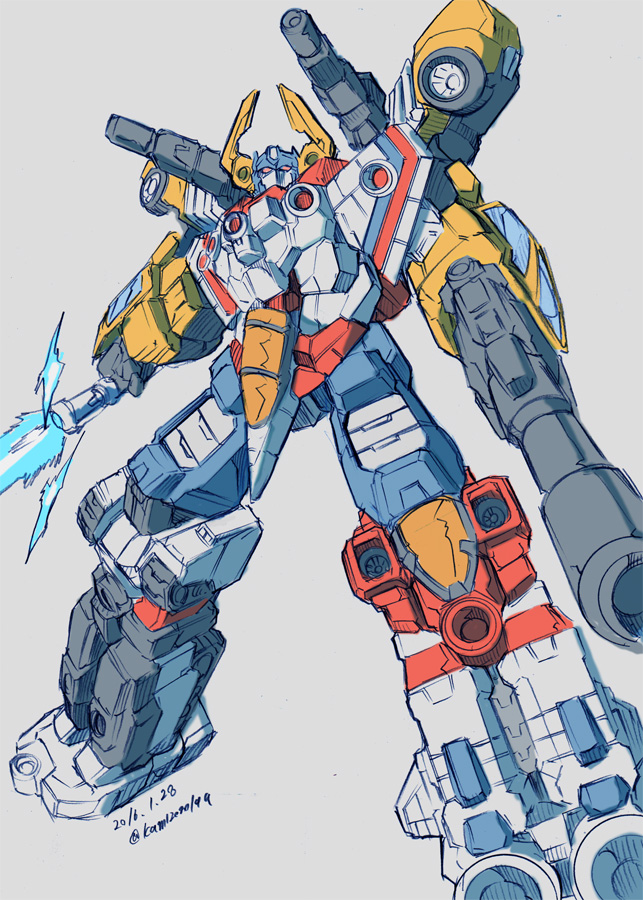 optimus prime, megatron, starscream, and bumblebee (transformers and 1 more) drawn by kamizono_(spookyhouse)