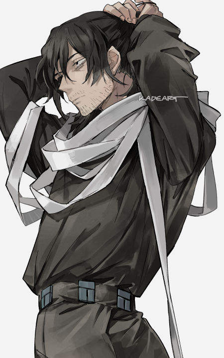 aizawa shota (boku no hero academia) drawn by kadeart
