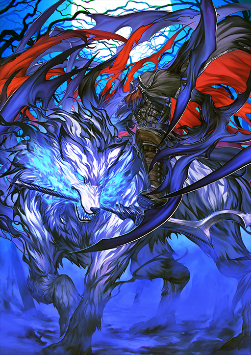 lobo and hessian (fate and 1 more) drawn by simosi