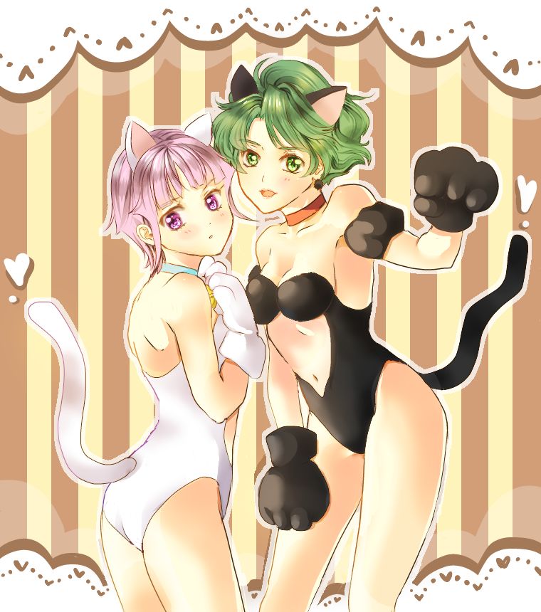aya kobayashi and mai kobayashi (super robot wars) drawn by eri.