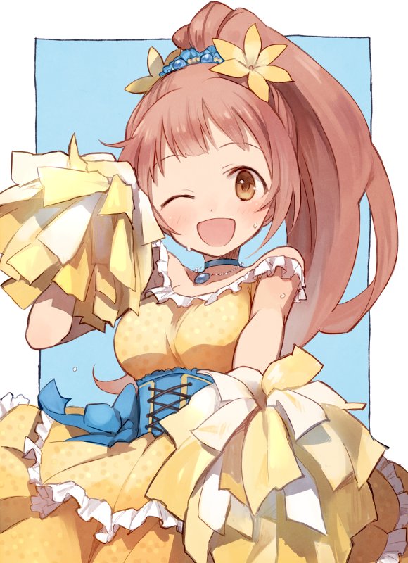 wakabayashi tomoka (idolmaster and 2 more) drawn by soto